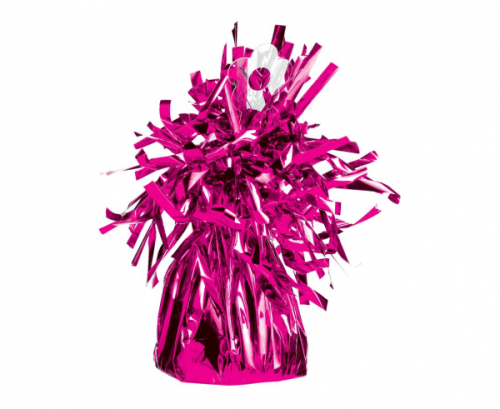 QL foil balloon weight, magenta / 1 pc