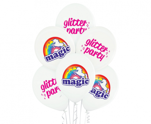 D11 Magic Unicorn balons 1C1S, 6 gab
