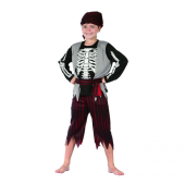 Skeletone Pirate, size 120/130 cm