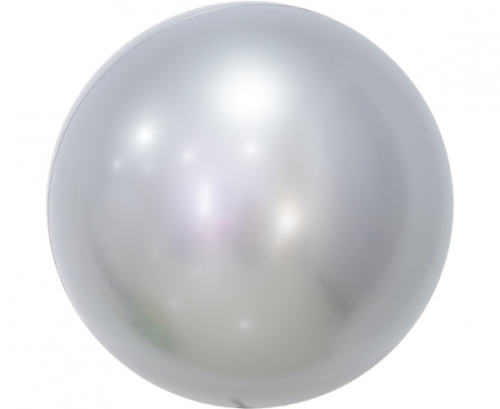 Kristāla balons, kokogles pelēks, 18&quot;
