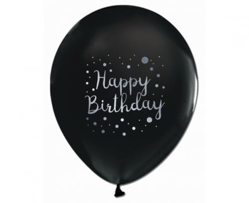 Daudz laimes dzimšanas dienā balons, 12&quot;/ 5 gab