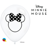 Balons QL 11&quot; ar virsdruku Minnie Mouse / 25 gab