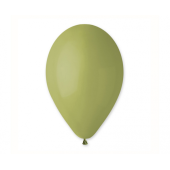 Pasteļbaloni Olive Green, G120, 33 cm, 50 gab