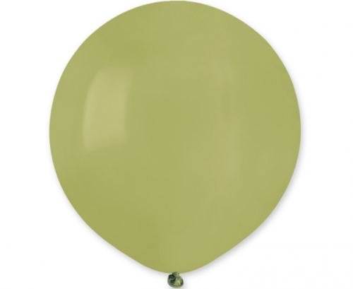 Pastel balloons Olive Green, G150, 48 cm, 50 pcs