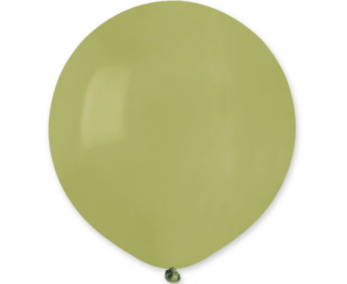 Pastel balloons Olive Green, G150, 48 cm, 50 pcs Pastel balloons Olive Green, G150, 48 cm, 50 pcs