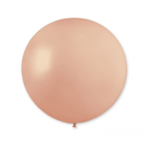 G30 balons, lodveida pastelis, 0,80m, Foggy Pink