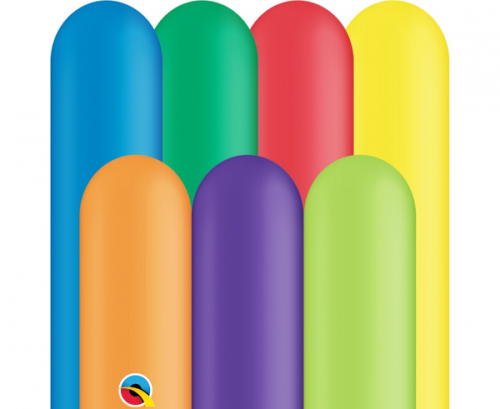 Modeling Balloon QL 160, pastel carnival mix / 100 pcs
