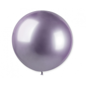 Воздушный шар сферической формы, фиолетовый хром, GB30, 80 см / 1 шт.