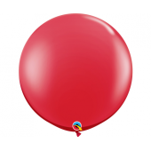 QL balons 36&quot;, rubīnsarkans pastelis / 2 gab.