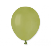 Пастельные воздушные шары Olive Green, A50, 13 см, 100 шт.