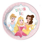 Paper plates Princess Dare To Dream, 23 cm, 8 pcs.