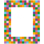 Photo frame Building Blocks, 64 x 77 cm