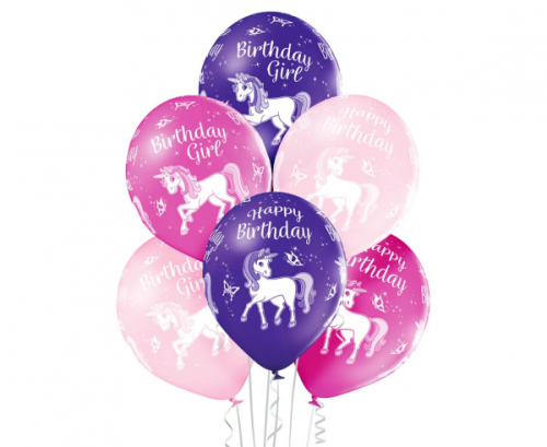 D11 balloons Unicorn, 30 cm / 50 pcs
