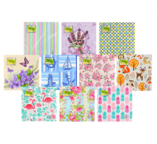 Daisy napkins, general Daisy napkins, general