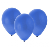 Balons pastelis 10 collas Bronisze / tumši zils, 100 gab.