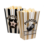Set 4 Popcorn bowls Hollywood 2 ass.