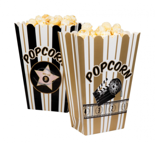 Set 4 Popcorn bowls Hollywood 2 ass. Set 4 Popcorn bowls Hollywood 2 ass.
