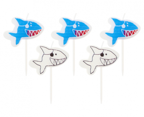Shark candles Shark candles
