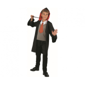 Wizard role-play set (robe with hood, vest with tie, pants), size 110/120 cm