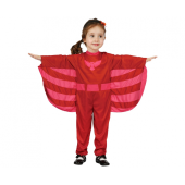 Red Super Hero Girl role-play costume (overall), size 98-104 cm