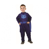Blue Super Hero role-play set (overalls, cape) size 98-104 cm