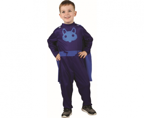Blue Super Hero role-play set (overalls, cape) size 98-104 cm