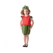 Watermelon role-play set (headpiece, dress), size 98-104 cm