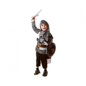 Little Knight DIY role-play set (hood, cape, shirt, pants, belt, washable markers), size 98-104 cm