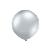 Воздушные шары, серебристый хром, B250, 60 см, 2 шт.