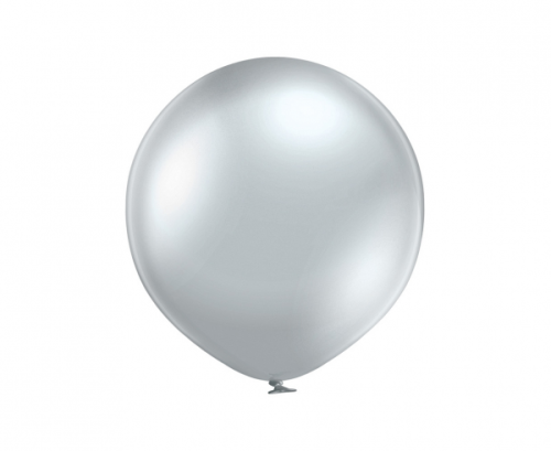 Baloni, sudraba hroms, B250, 60 cm, 2 gab