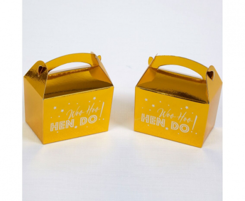 Favour Boxes Woo Hoo hen Do, mini, 10 pcs