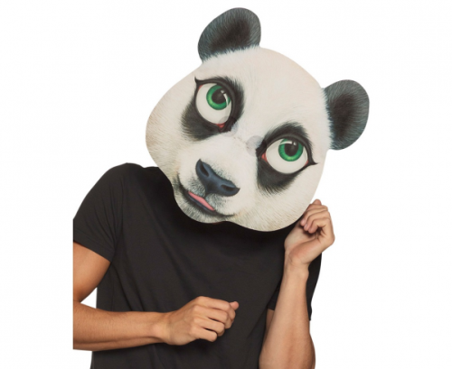 Eva foam face mask PANDA, jumbo