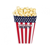 Paper popcorn box American Party, 4 pcs.