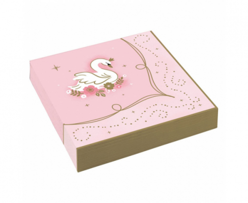 Paper napkins Princess for a Day, size 33 x 33 cm / 16 pcs Paper napkins Princess for a Day, size 33 x 33 cm / 16 pcs