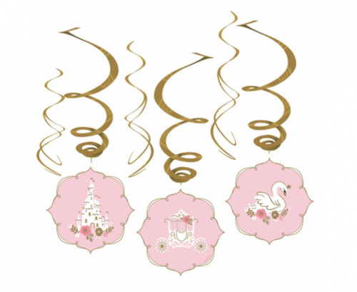 Hanging decoration Princess for a Day / 6 pcs Hanging decoration Princess for a Day / 6 pcs