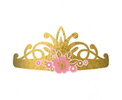 Tiara pap. Princess for a Day, 8 szt. Tiara pap. Princess for a Day, 8 szt.