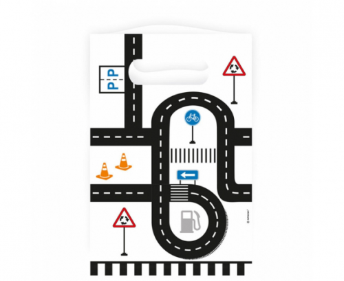 Paper gift bags On the Road / 8 pcs Paper gift bags On the Road / 8 pcs