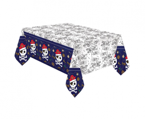 Paper table cover Pirates Map, size 120 x 180 cm Paper table cover Pirates Map, size 120 x 180 cm