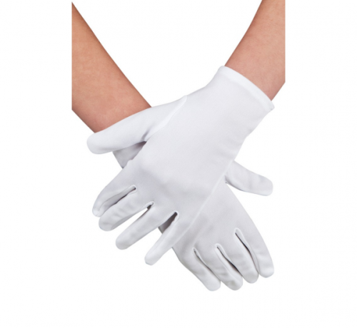 Gloves wrist Basic white