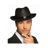 Gangster hat, felt, black