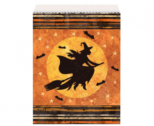 Paper bags for candies Full Moon - Halloween, 8 pcs
