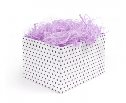 Shred paper decoration, 30g, lavender