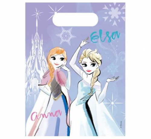 Party bags Frozen Sparkle, 6 pcs. Party bags Frozen Sparkle, 6 pcs.