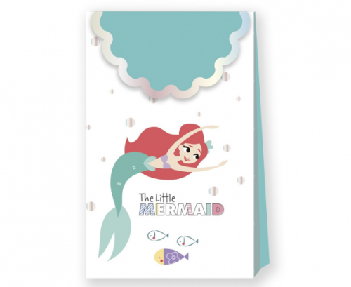 Party bags Ariel under the sea disney, 6 pcs