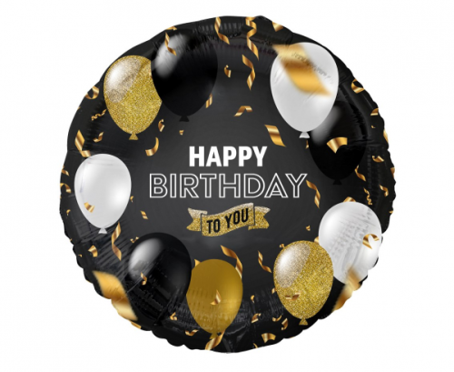 Foil balloon Happy Birthday To You, 18"