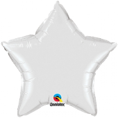 Balloon foil 20 inches QL STR Star white
