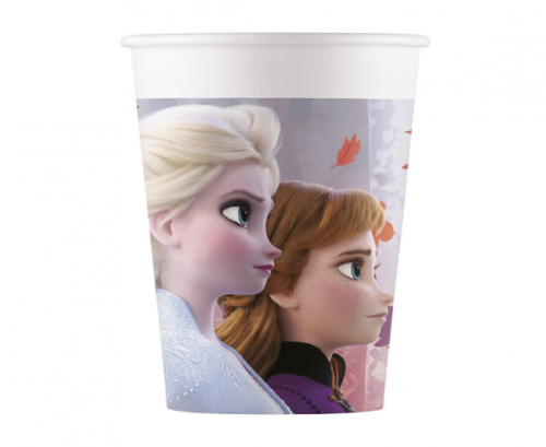 Papīra krūzes (WM), Frozen 2 (Disney), 200ml, 8 gab (SUP etiķete)