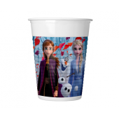 Plastic cups (WM) Frozen 2 (Disney), 200ml, 8 pcs (SUP label)