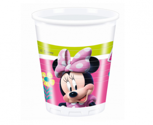 Plastic cups (WM), Minnie Happy Helpers (Disney), 200ml, 8 pcs (SUP label)