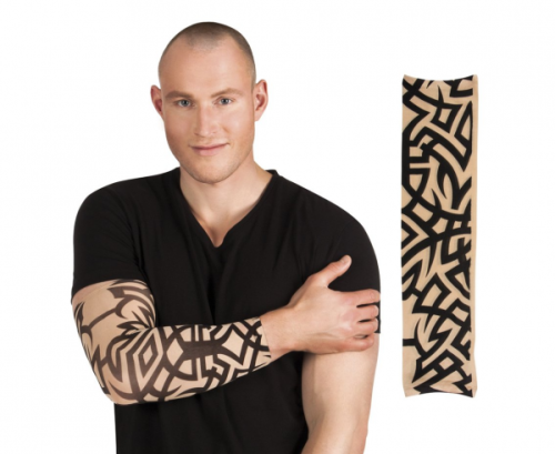 Tribal tattoo sleeve